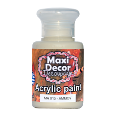 Ακρυλικό Χρώμα 130ml Maxi Decor ΑΜΜΟΥ ΜΑ015_MA015130